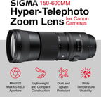 Sigma 150-600mm Contemporary Lens for Canon Bundle