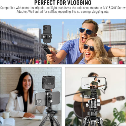 Neewer SP-02 Phone Tripod Mount: 360° Swivel, Arca Base