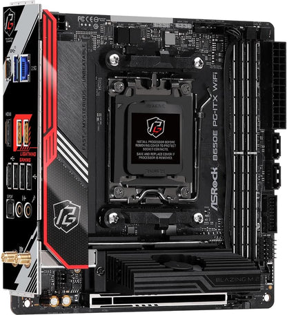 ASRock B650E PG-ITX WIFI AMD Ryzen Mini-ITX Motherboard