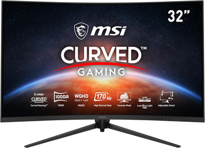 MSI G321CQP E2 32" QHD 170Hz Curved Gaming Monitor