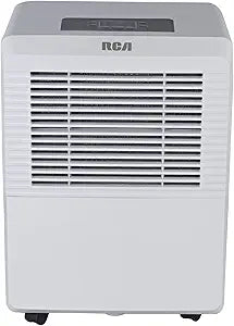 RCA RDH505 50-Pint Portable Home Dehumidifier