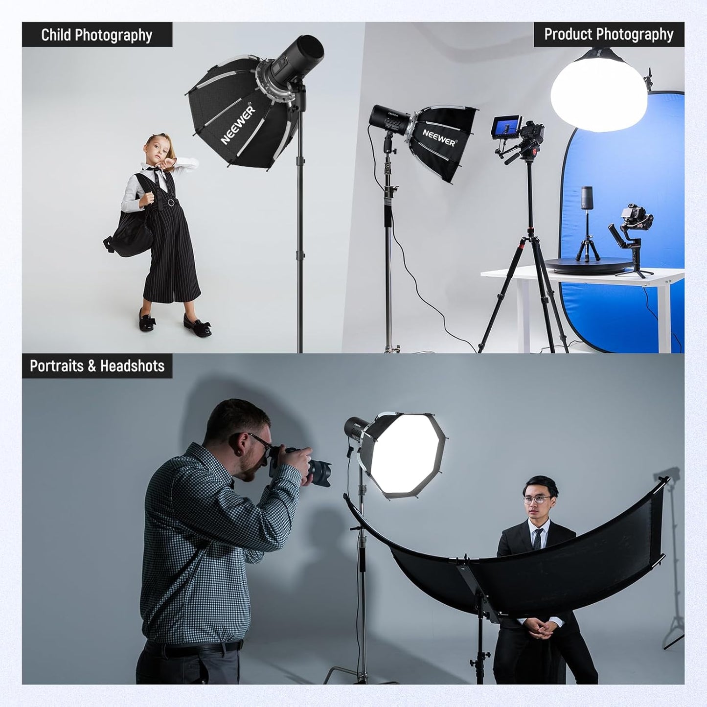 Neewer 10102478 17.7" Octagonal Softbox Bowens Mount