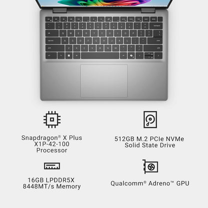 Dell i5441-SX8027GRY-PUS Inspiron 5441 14" Snapdragon X Plus Laptop