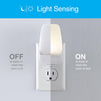 GE 30966 LED Dusk to Dawn Night Light 2-Pack