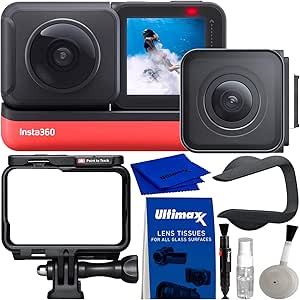 Insta360 CINAKGP/A ONE R Twin Edition Action Camera Bundle