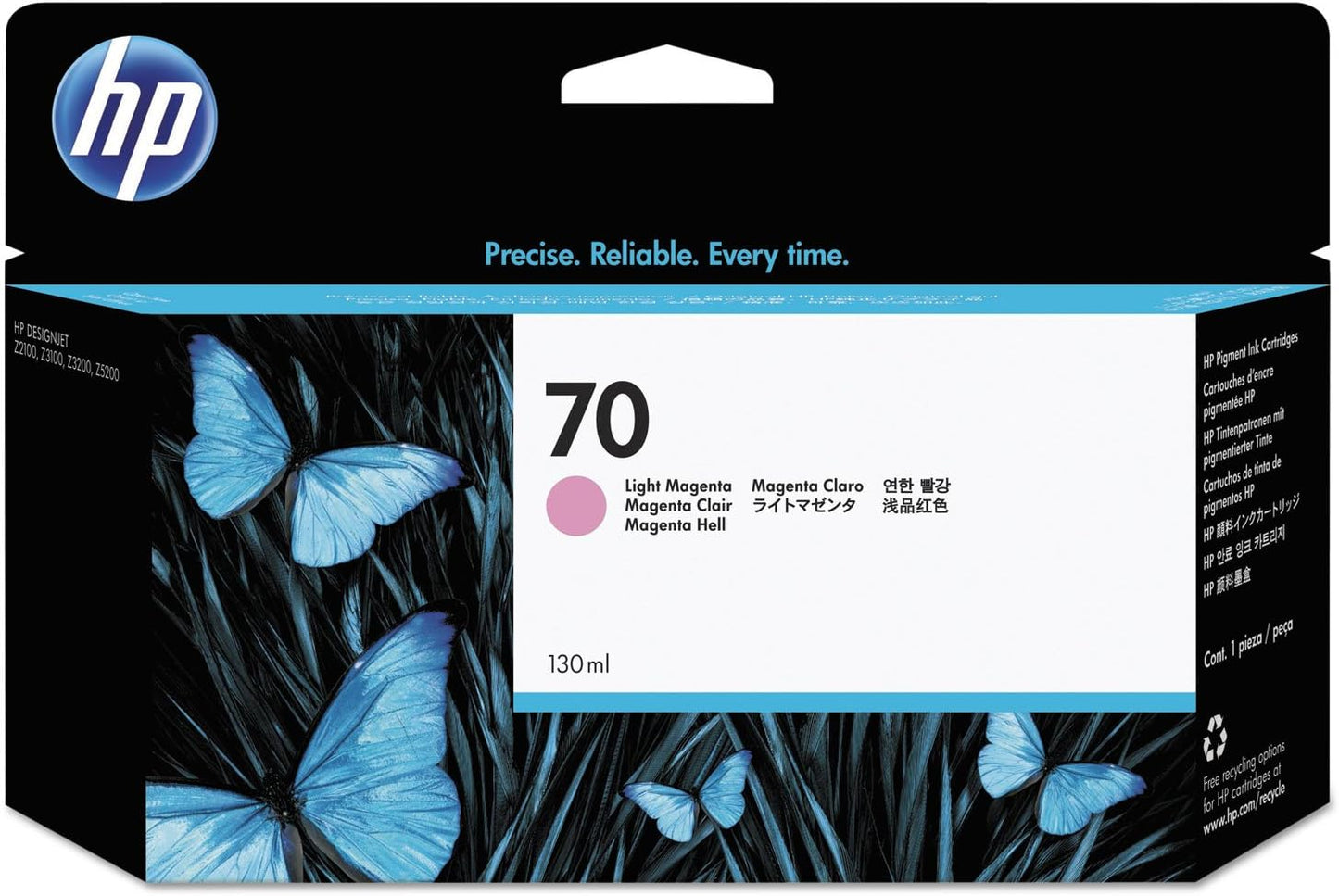 HP C9455A 70 Light Magenta Original Ink Cartridge