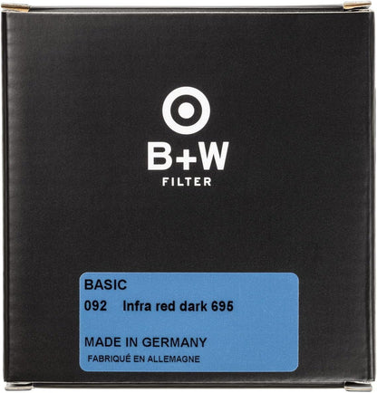 B+W 1102759 46mm Basic IR Dark Red 092 Filter