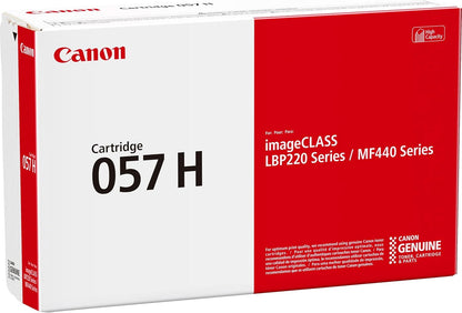 Canon 057 H High Capacity Black Toner Cartridge