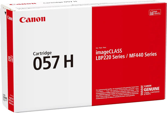 Canon 057 H High Capacity Black Toner Cartridge