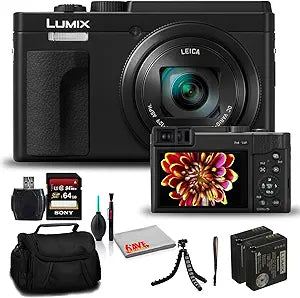 Panasonic Lumix DCZS80 Digital Camera Bundle