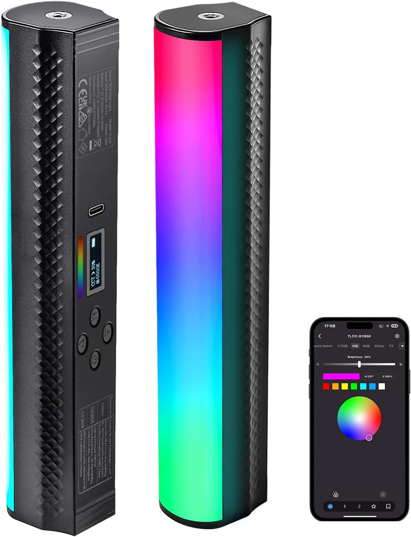 Neewer 10103817 RGB Light Wand APP Control — main product image