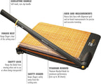 Westcott 15106 12'' TrimAir Guillotine Paper Cutter - 30 Sheet