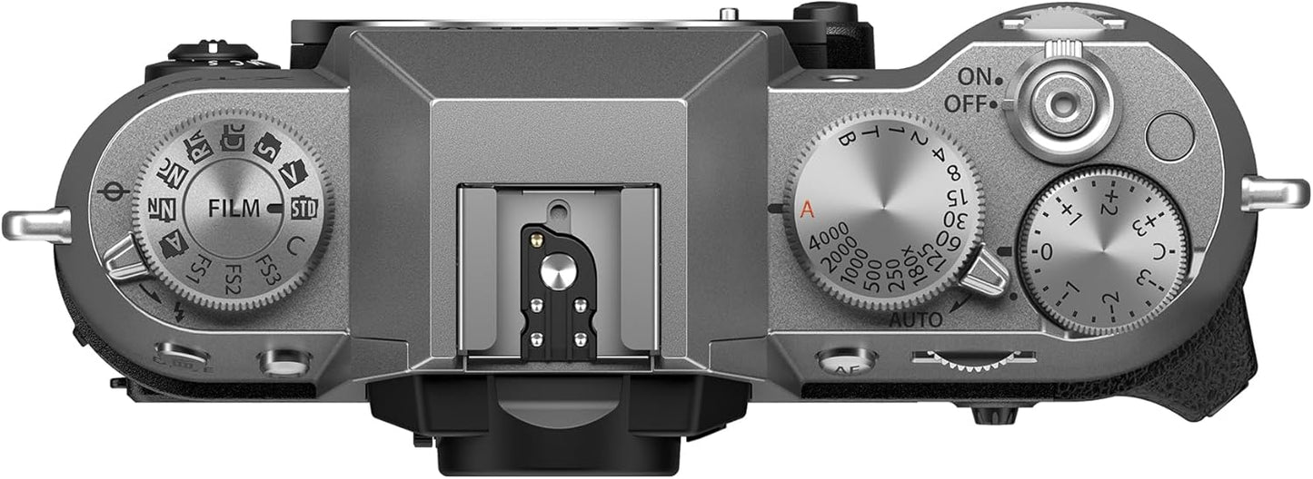 Fujifilm 16828313 X-T50 Silver Mirrorless Camera Body