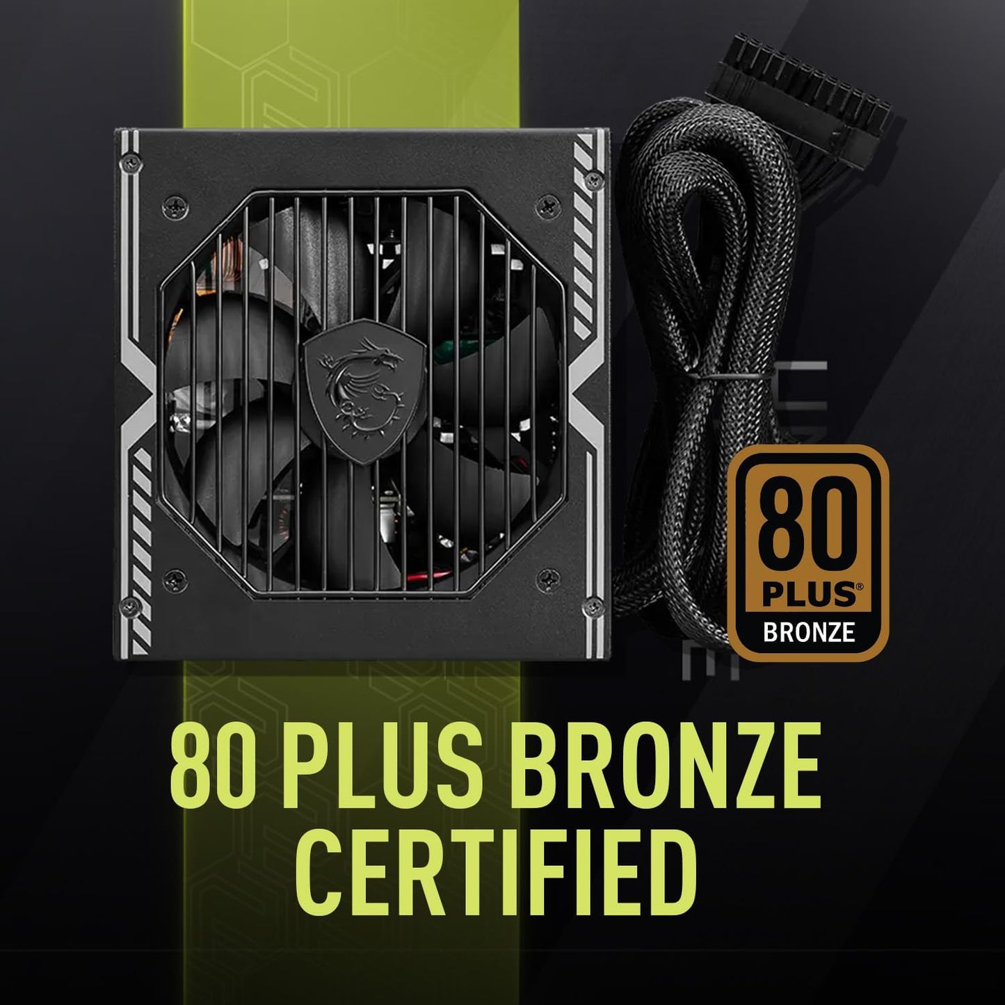 MSI MAG A750BE 750W 80+ Bronze Semi-Modular PSU