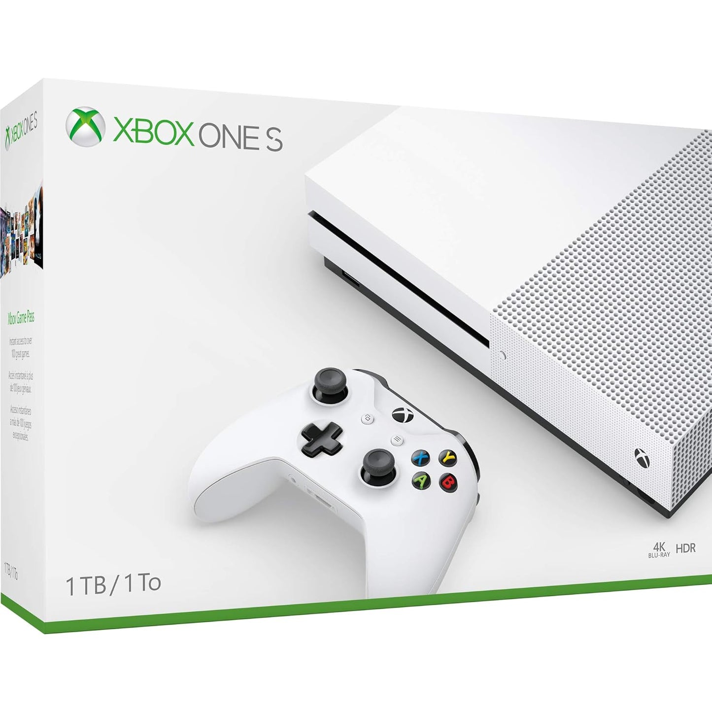 Microsoft 234-01249 Xbox One S 1TB Console [Previous Generation]