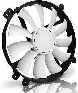 NZXT FS-200RB-RLED 200MM Silent Red LED Fan — main product image