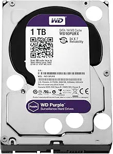 Western Digital WD10PURX 1TB Purple Surveillance HDD