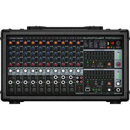 Behringer EUROPOWER PMP2000D 14-Channel Powered Mixer XLR Cables