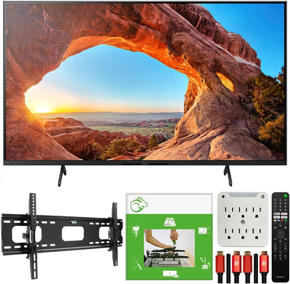 Sony E23SNKD65X85J 65" 4K Smart TV Bundle
