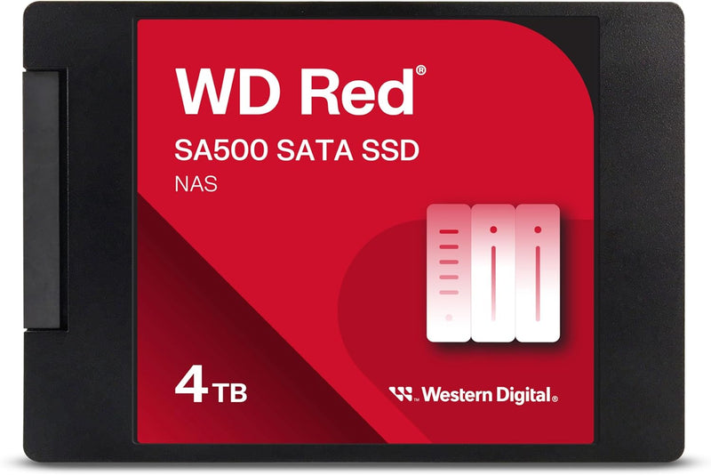 Western Digital WDS400T2R0A 4TB WD Red SA500 NAS SSD — main product image