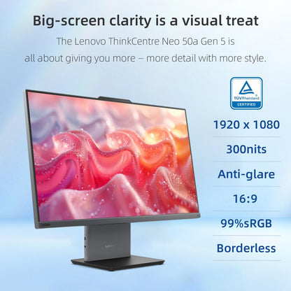 Lenovo 12SA ThinkCentre Neo 50a 27" i7 All-in-One Desktop