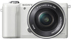 Sony ILCE5000L/W Alpha a5000 Mirrorless Camera with 16-50mm Lens