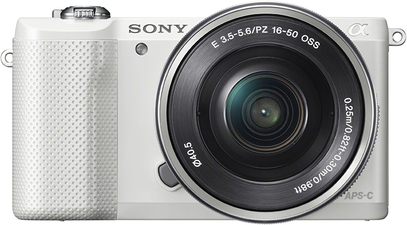Sony ILCE5000L/W Alpha a5000 Mirrorless Camera with 16-50mm Lens