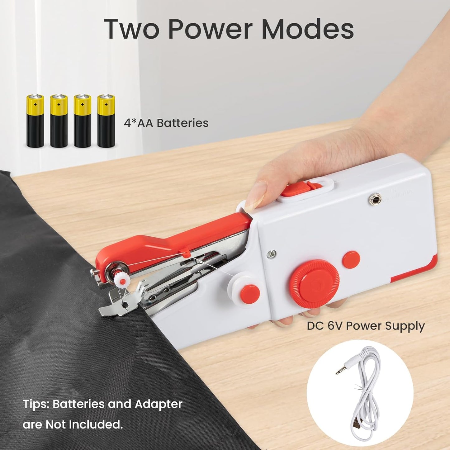Western Digital YFHJDSDE-1 Mini Handheld Sewing Machine - Portable Stitcher