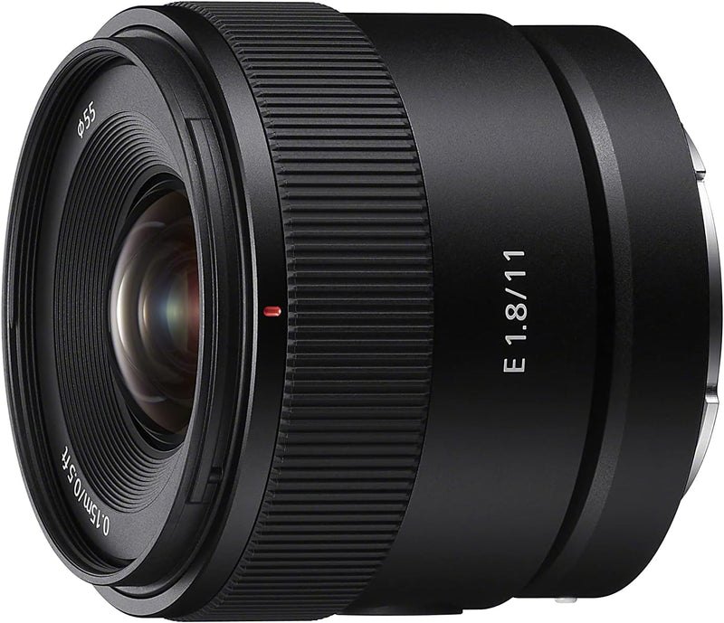 Sony SEL11F18 E 11mm F1.8 APS-C Wide Angle Lens — main product image