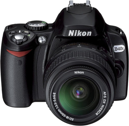 Nikon D40x 10.2MP Digital SLR Camera w/ 18-55mm Lens