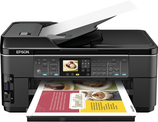 Epson C11CA96201 WorkForce WF-7510 Wide-Format Wireless All-in-One Printer
