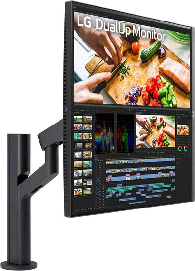 LG 28MQ780-B.AUS 28" DualUp Monitor - SDQHD Nano IPS Ergo USB-C Black