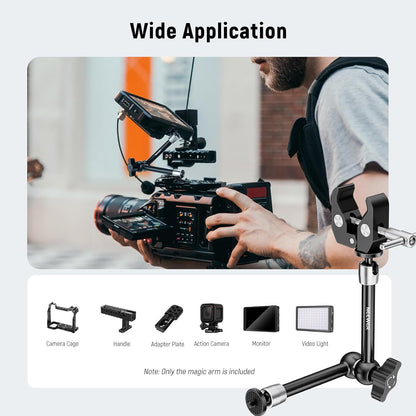 Neewer 10099610 9.8" Magic Arm Super Clamp