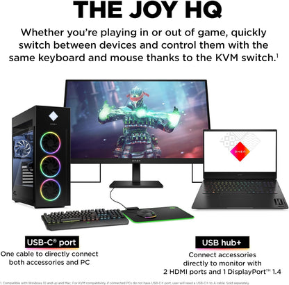 HP OMEN 27k 27" UHD 144Hz Gaming Monitor