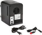 RCA RMIS129-BLACK Arctic Chef Mini Retro 6-Can Refrigerator