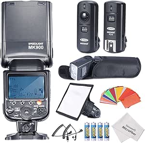 Neewer MK900 i-TTL Flash Kit for Nikon DSLR
