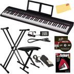 Roland GO-88P GO:PIANO 88-Key Digital Piano Bundle