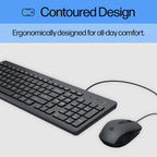 HP 240J7AA#ABL Wired Keyboard and Mouse Combo