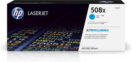 HP CF361X 508X Cyan High-Yield LaserJet Toner Cartridge