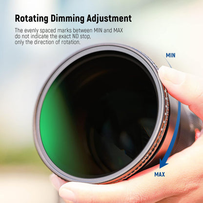 Neewer 40.5mm Variable ND Filter ND3-ND1000