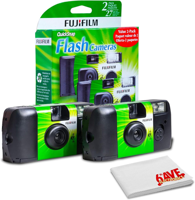 Fujifilm 7032835 QuickSnap Flash 400 Disposable Camera — main product image