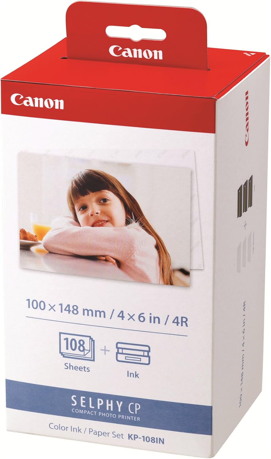 Canon KP108IN Color Ink and Paper Set