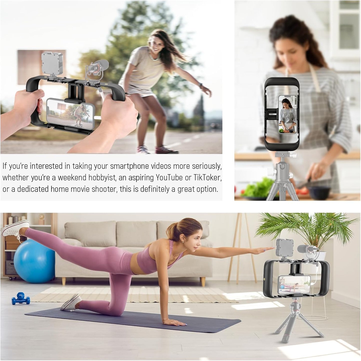 Neewer A104 Mobile Phone Video Rig Stabilizer