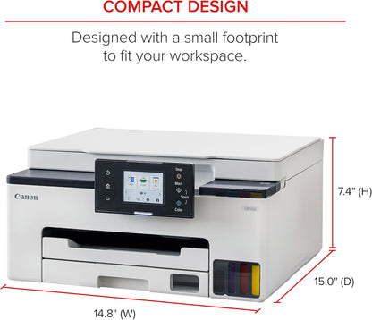 Canon 6169C002 MegaTank GX1020 Wireless All-in-One Printer