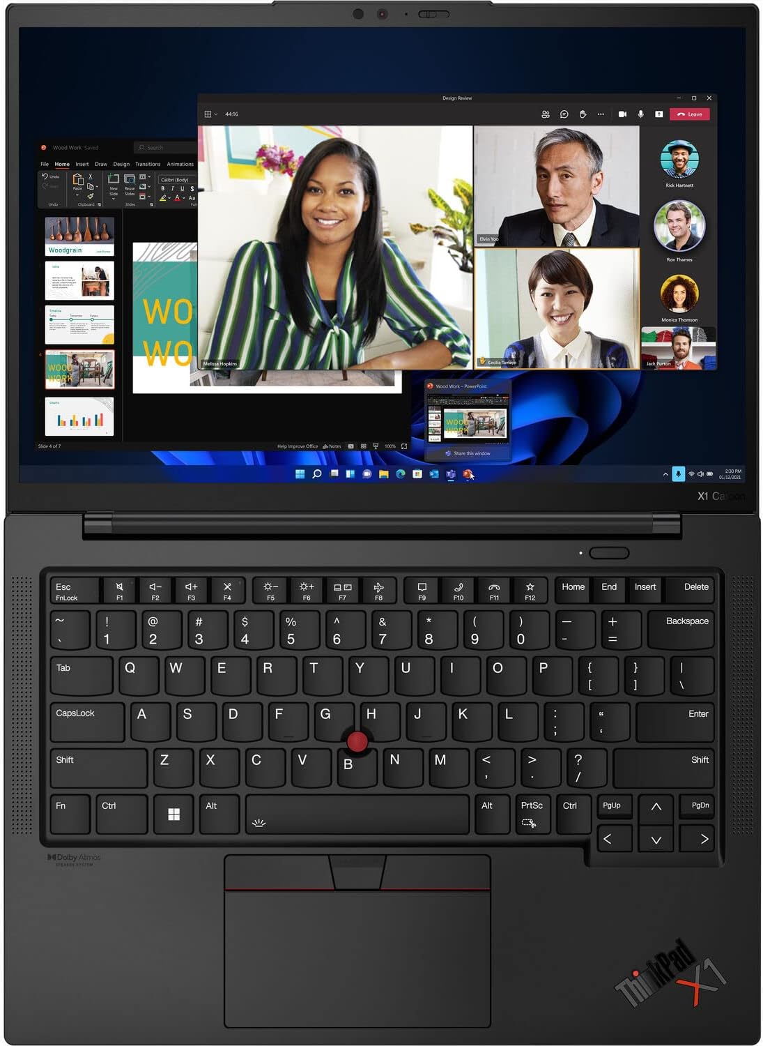 Lenovo 21HM ThinkPad X1 Carbon Gen 11 i7 Ultralight Laptop