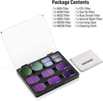 Neewer 10103120 DJI Air 3 Filter Set