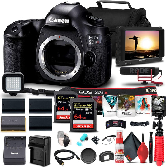 Canon 0582C002 EOS 5DS R DSLR Camera Bundle Renewed