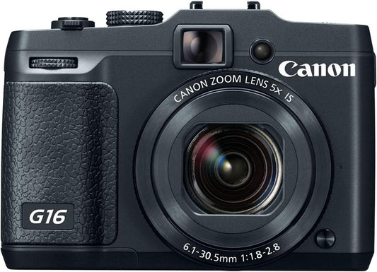 Canon 8406B001AA Powershot G16 Digital Camera USED