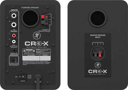 Mackie CR3-X 3-Inch Studio Monitor Bundle