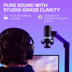 HyperX DuoCast RGB USB Condenser Microphone